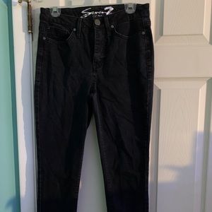 seven7 jeans mid-rise ankle skinny jean